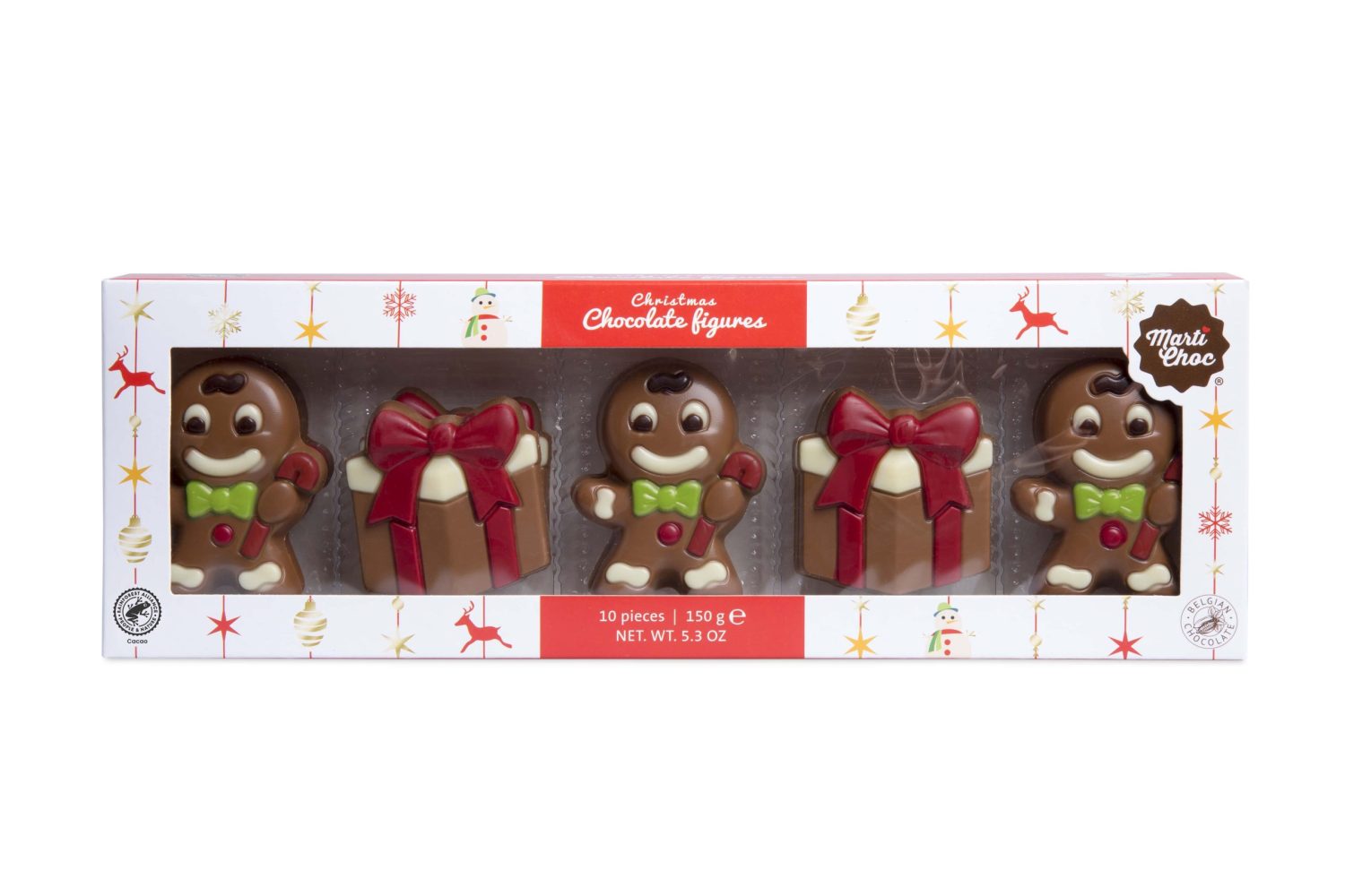 05014 - MartiChoc Kerstfiguren v2 Gingerbread Cadeau 2D-min